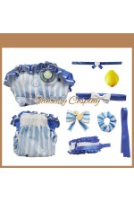 Identity V Mechanic Tracy Reznik Re-Swim Blue Outfit Cosplay Costume 2